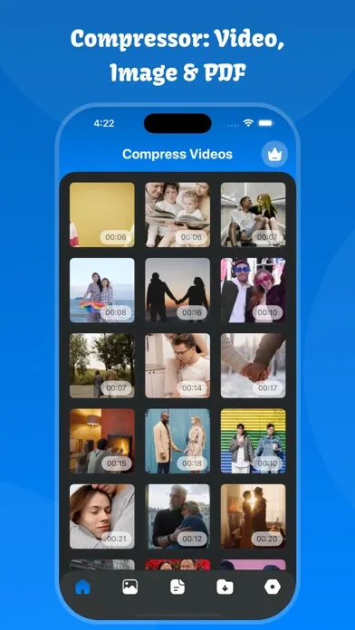 Capturas de pantalla de Compressor: Video, Image & PDF