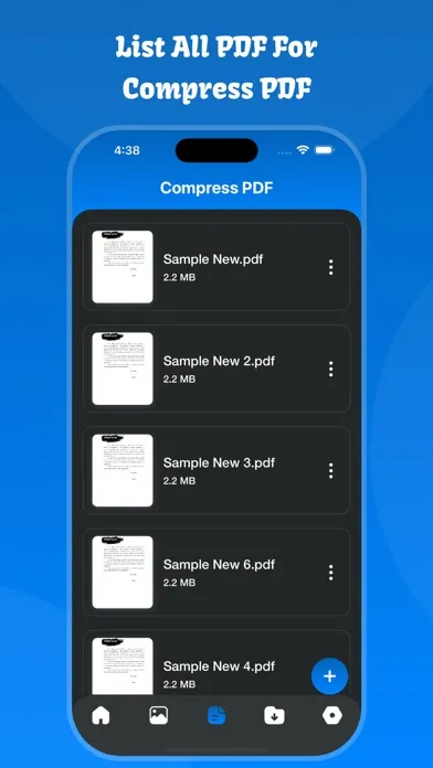 Capturas de pantalla de Compressor: Video, Image & PDF