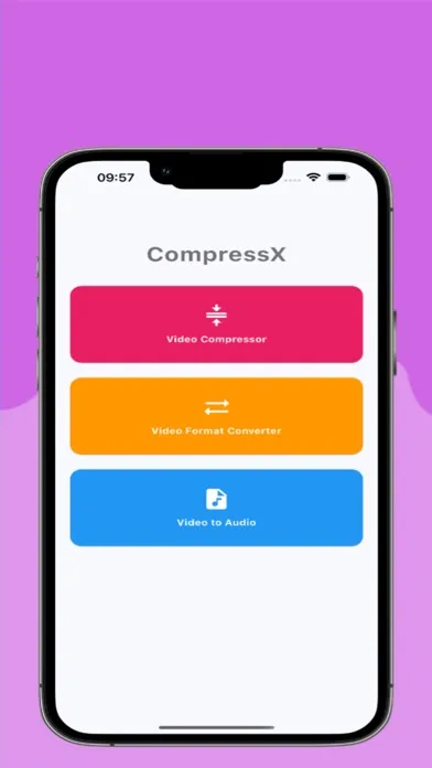 CompressX - Video Compressor স্ক্রিনশট