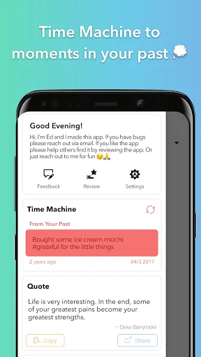 Скриншоты Writeaday - AI Journal