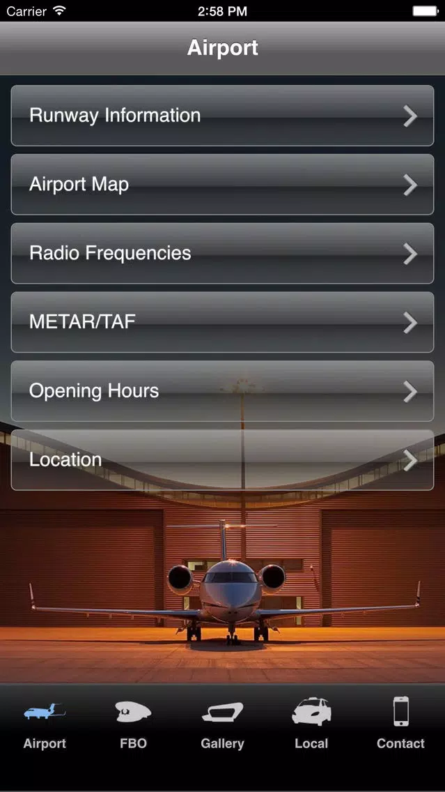 Capturas de pantalla de TAG Farnborough Airport