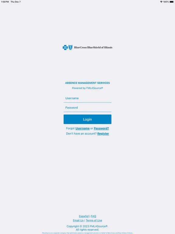 Скриншоты AMS / BCBSIL iPad 