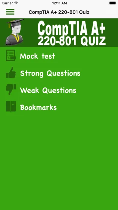 CompTIA A+ 220-801 Exam 1000+ Questions Free スクリーンショット
