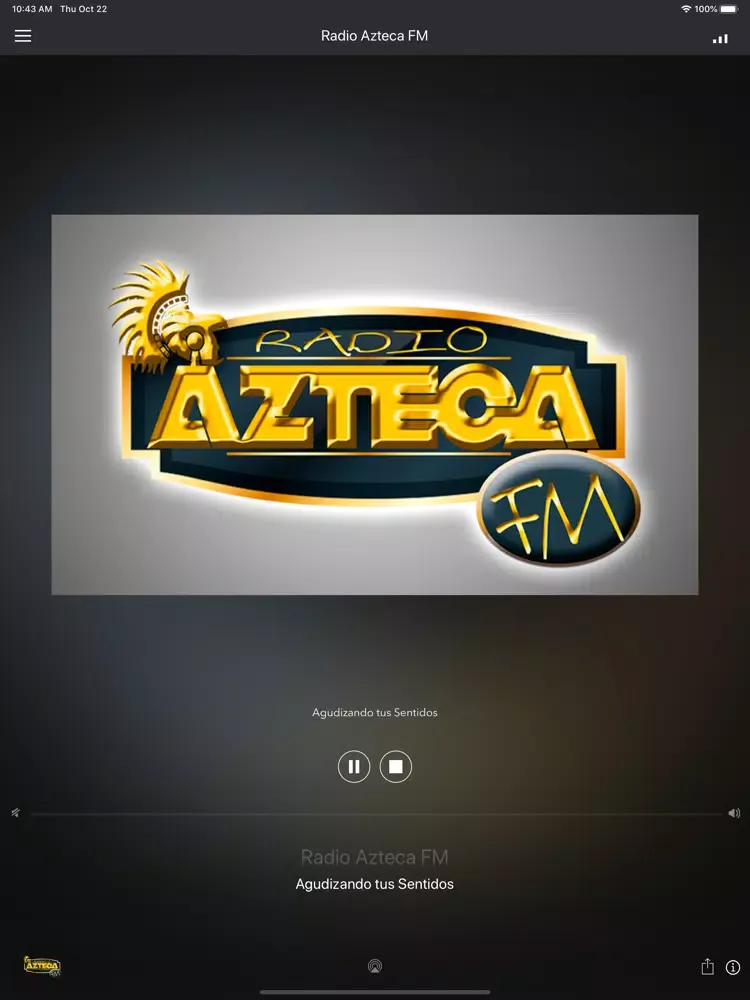 Radio Azteca FM iPad  سکرین شاٹس