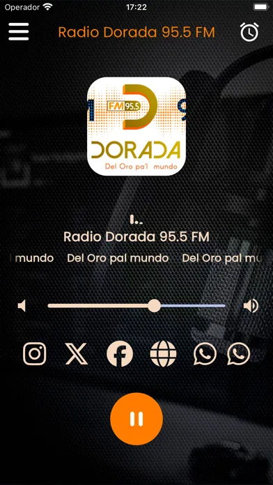 Capturas de tela do Radio Dorada 95.5 FM