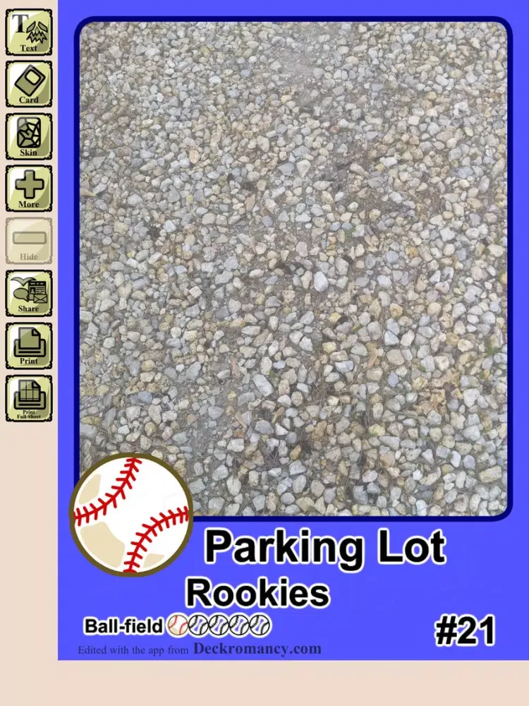 Deckromancy® Trading Card Maker - Craft of the Deckromancer™ with Animated GIF / APNG foil Lite iPad  스크린샷
