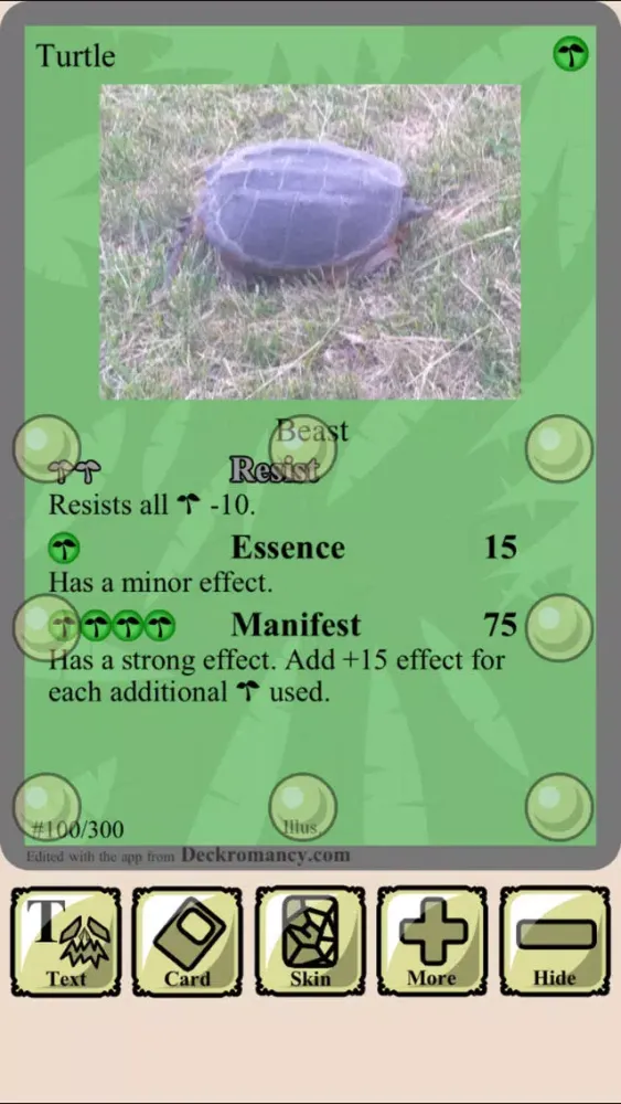 Deckromancy® Trading Card Maker - Craft of the Deckromancer™ with Animated GIF / APNG foil Lite 스크린샷