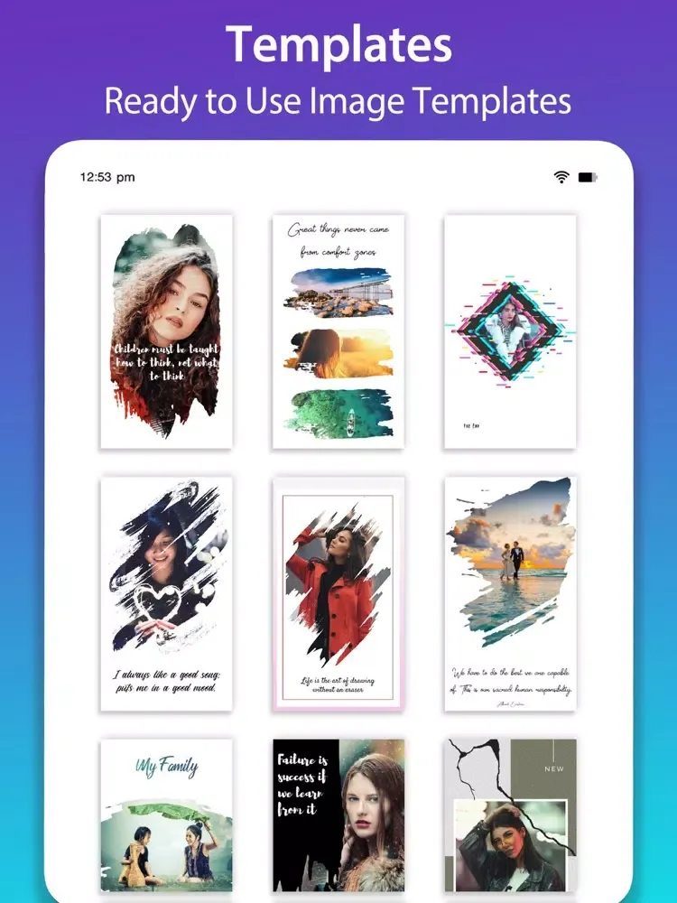 Ảnh chụp màn hình của Collage Photo Combiner Maker iPad 