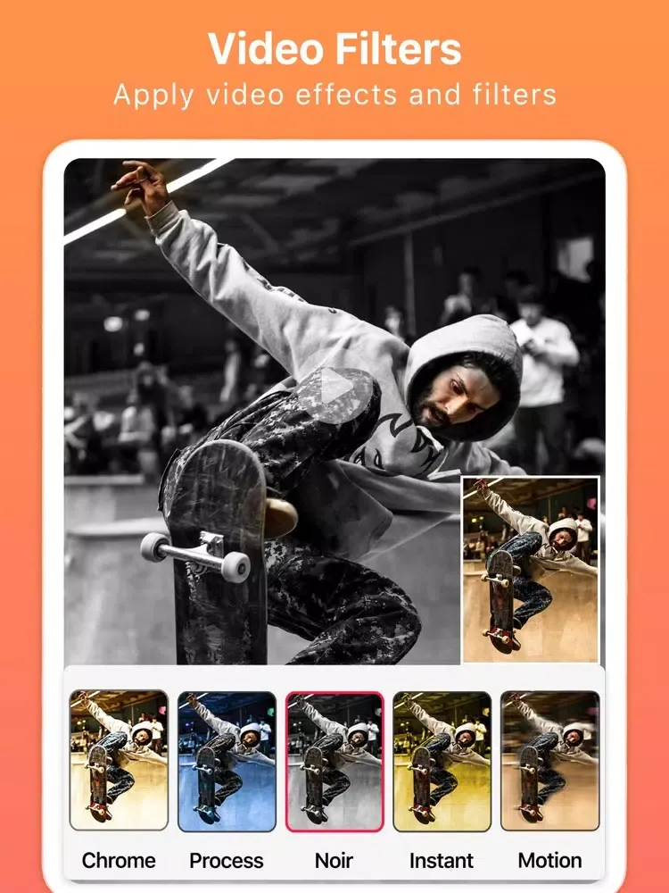 Video Motion Slow Fast Editor iPad  سکرین شاٹس