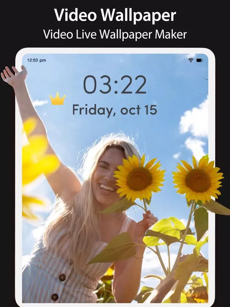 Video Wallpaper Photo to Live iPad 应用截图