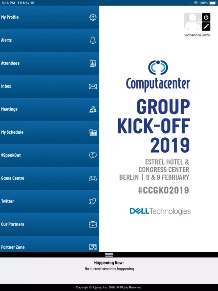 Captures d'écran de Computacenter Group Kick-Off iPad 