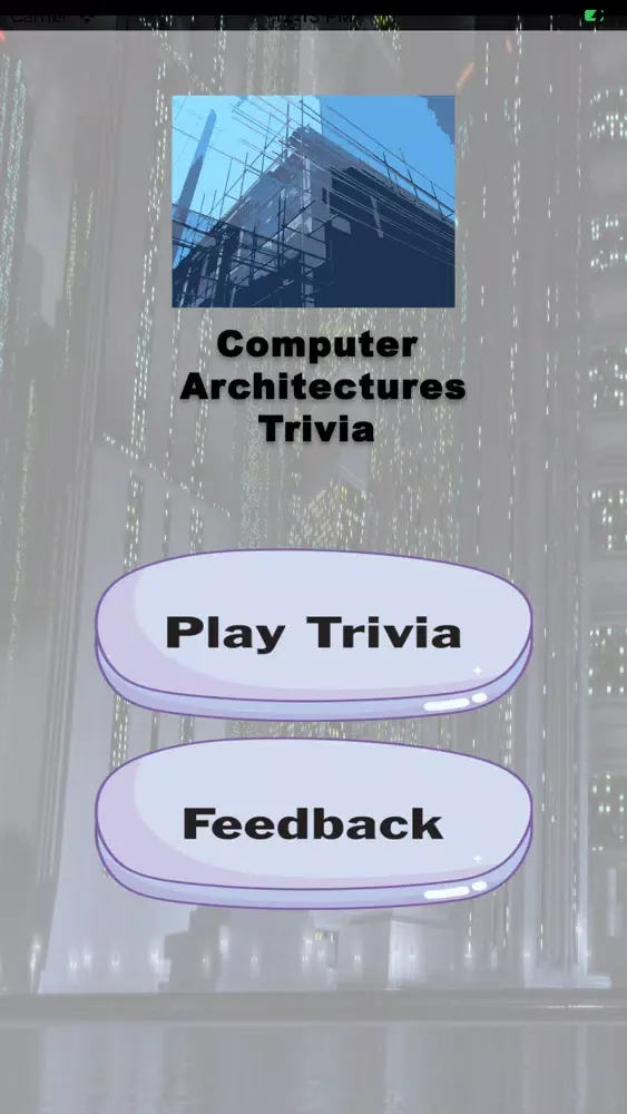 Computer Architectures Trivia Screenshots