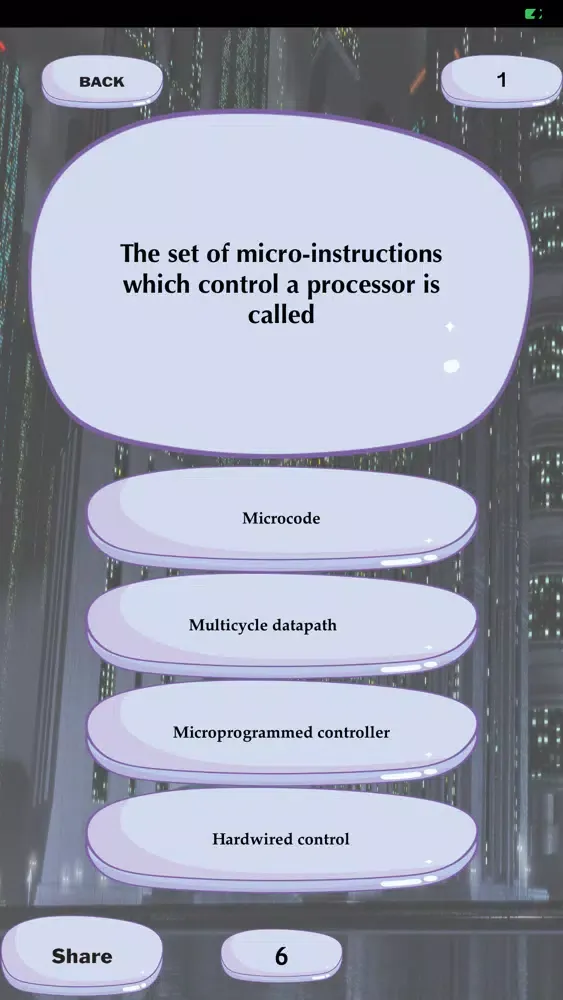 Computer Architectures Trivia Screenshots