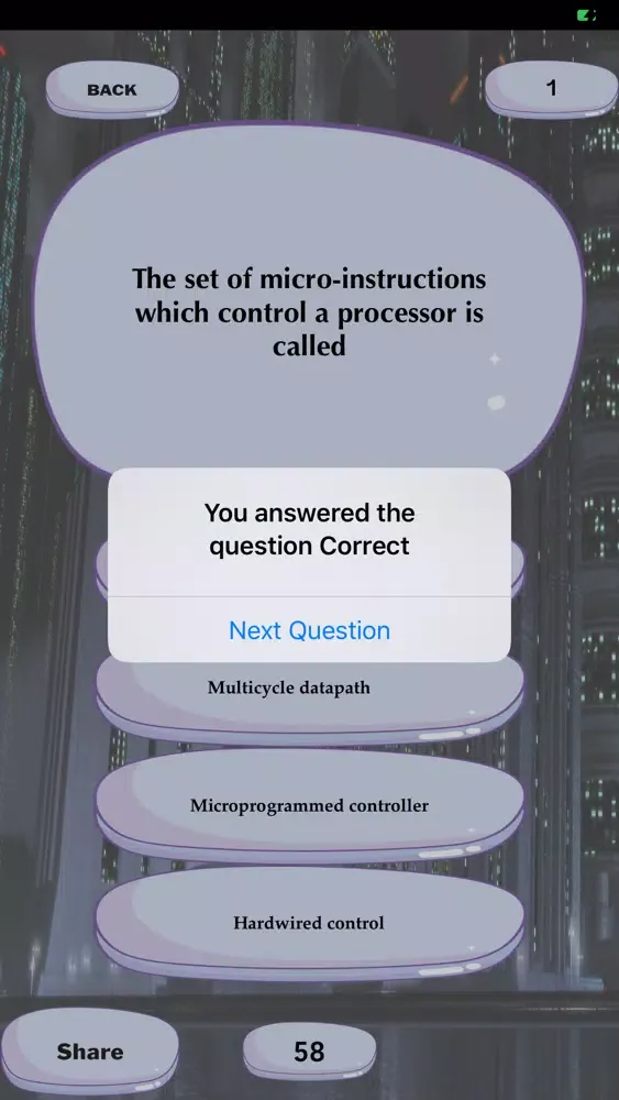 Computer Architectures Trivia Screenshots