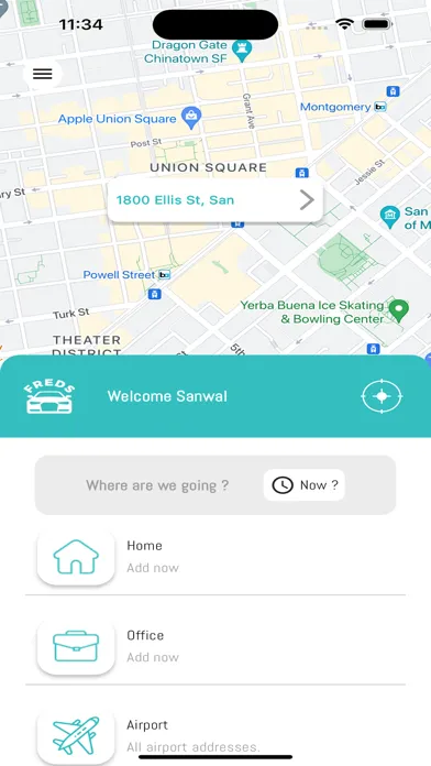 Freds private hire Screenshots