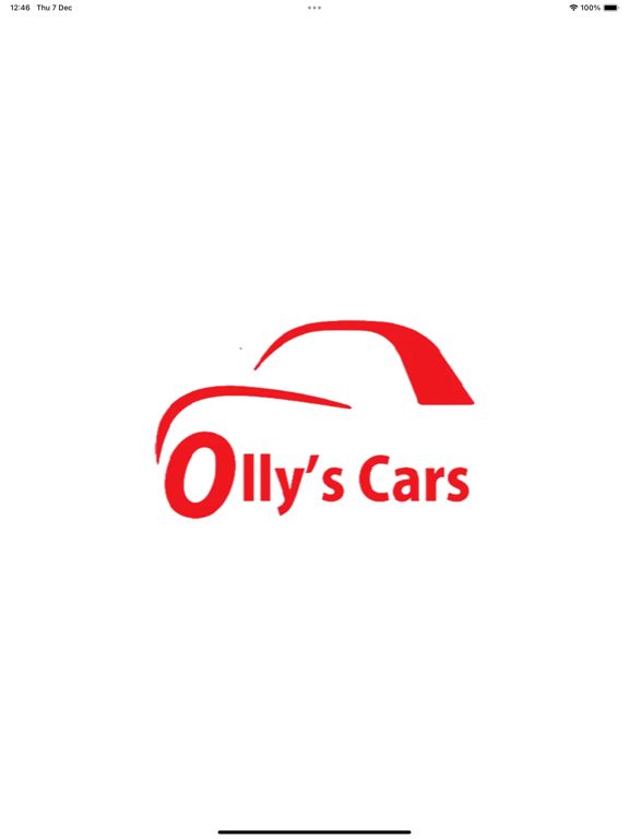 Tangkapan layar Ollys airport cars Ltd iPad 
