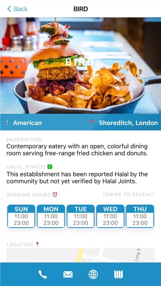 Zrzuty ekranu Halal Joints