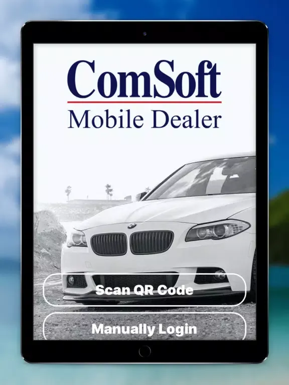 Tangkapan layar ComSoft Mobile Dealer iPad 