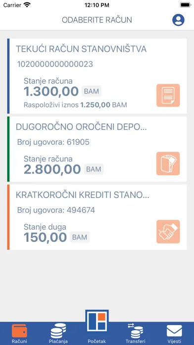 mUnion BiH स्क्रीनशॉट