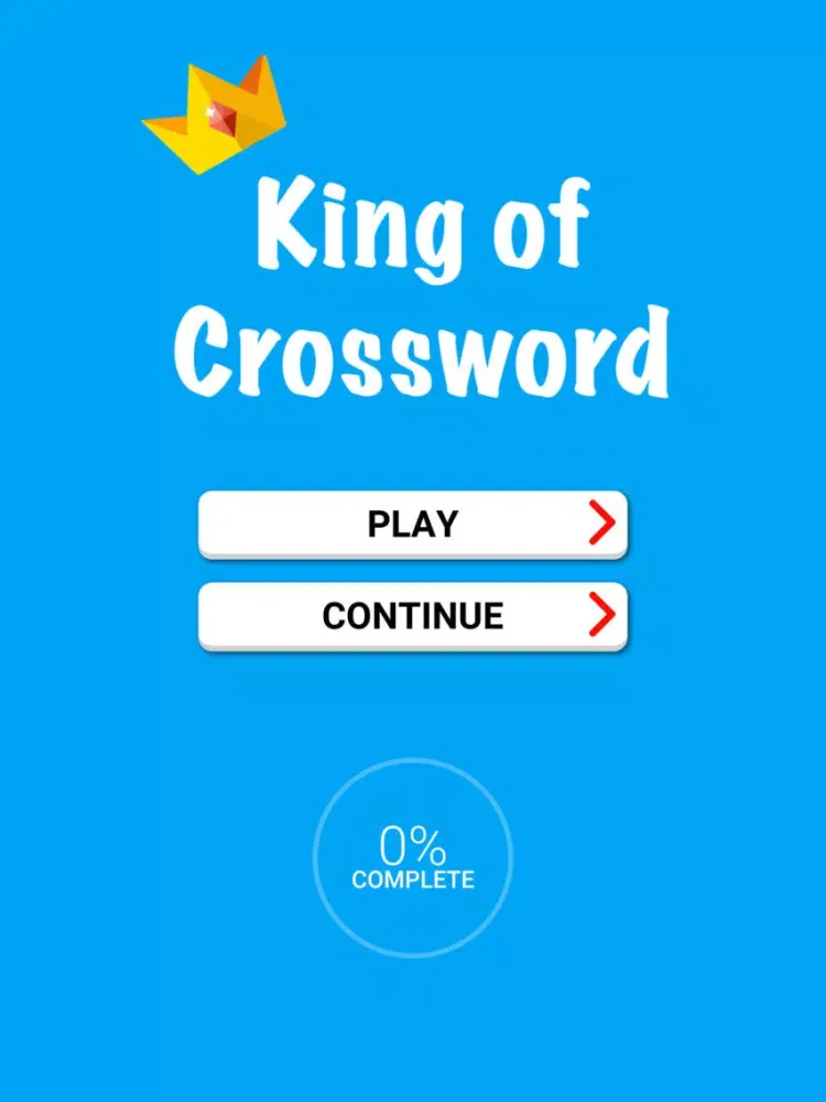 Screenshot di King of Crossword iPad 