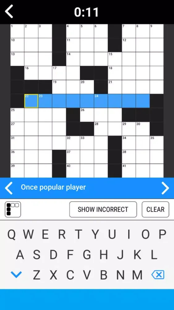 Screenshot di King of Crossword