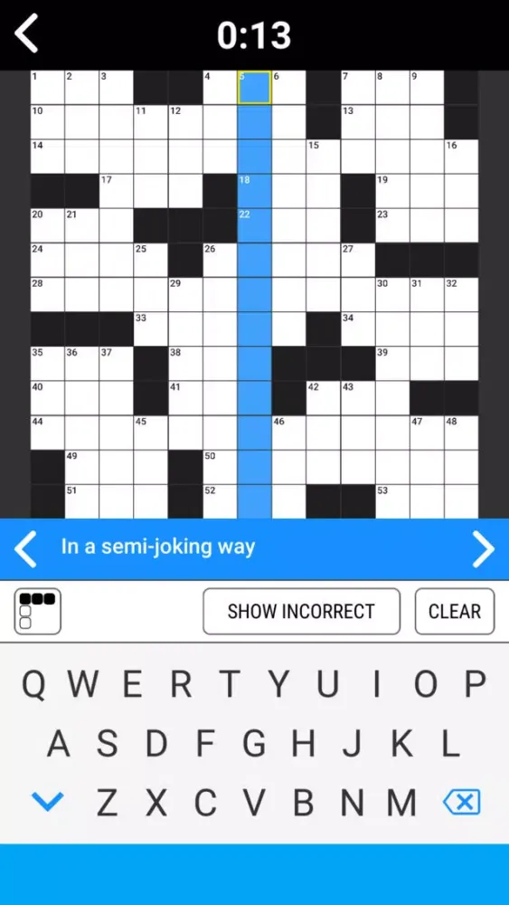 Screenshot di King of Crossword