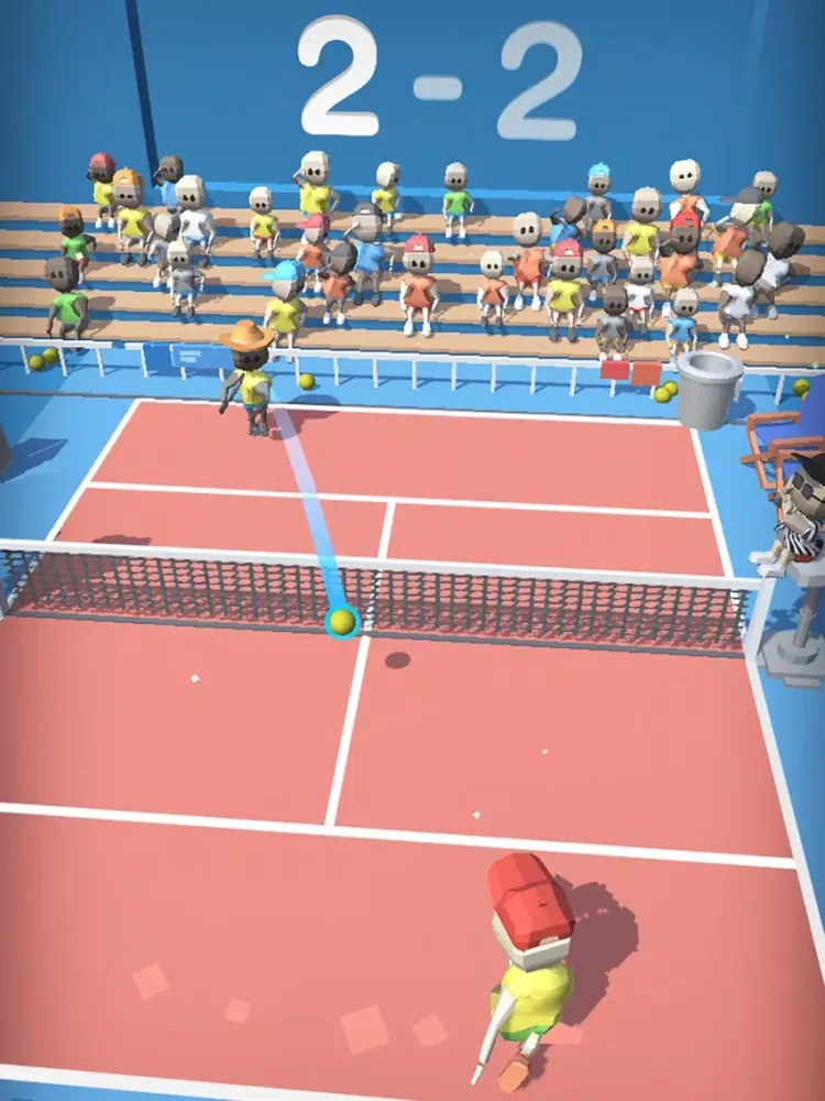 Mini Tennis Game 3d (Masters) iPad  স্ক্রিনশট