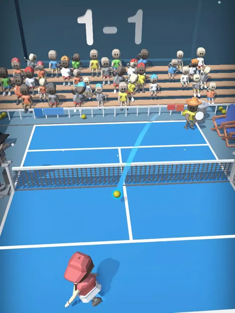 Mini Tennis Game 3d (Masters) iPad  স্ক্রিনশট