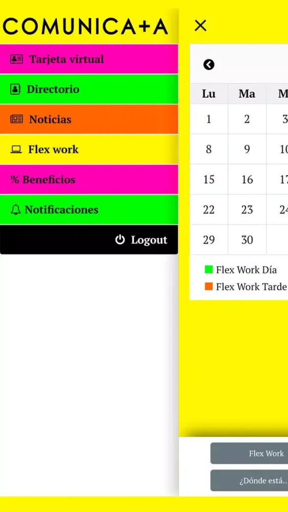 COMUNICA + A Screenshots