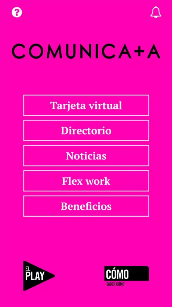 COMUNICA + A Screenshots