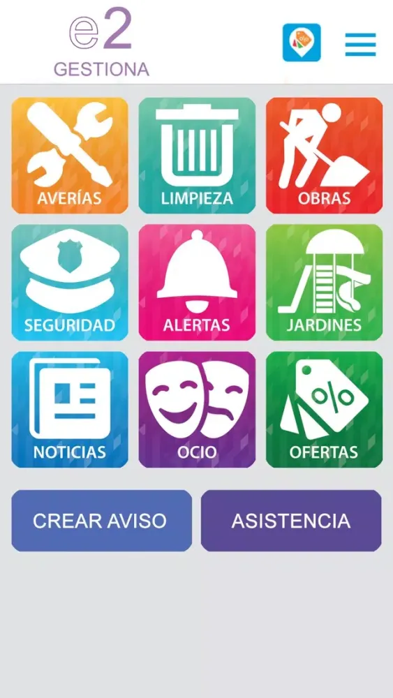 E2 Gestiona Screenshots