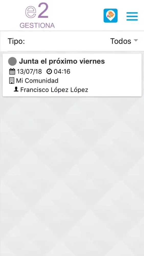 E2 Gestiona Screenshots