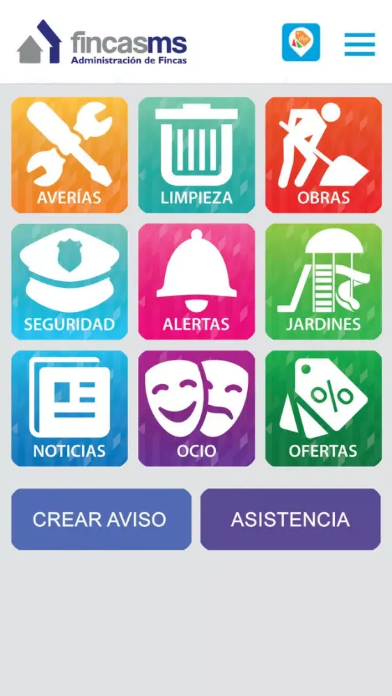 Capturas de tela do Fincas MS