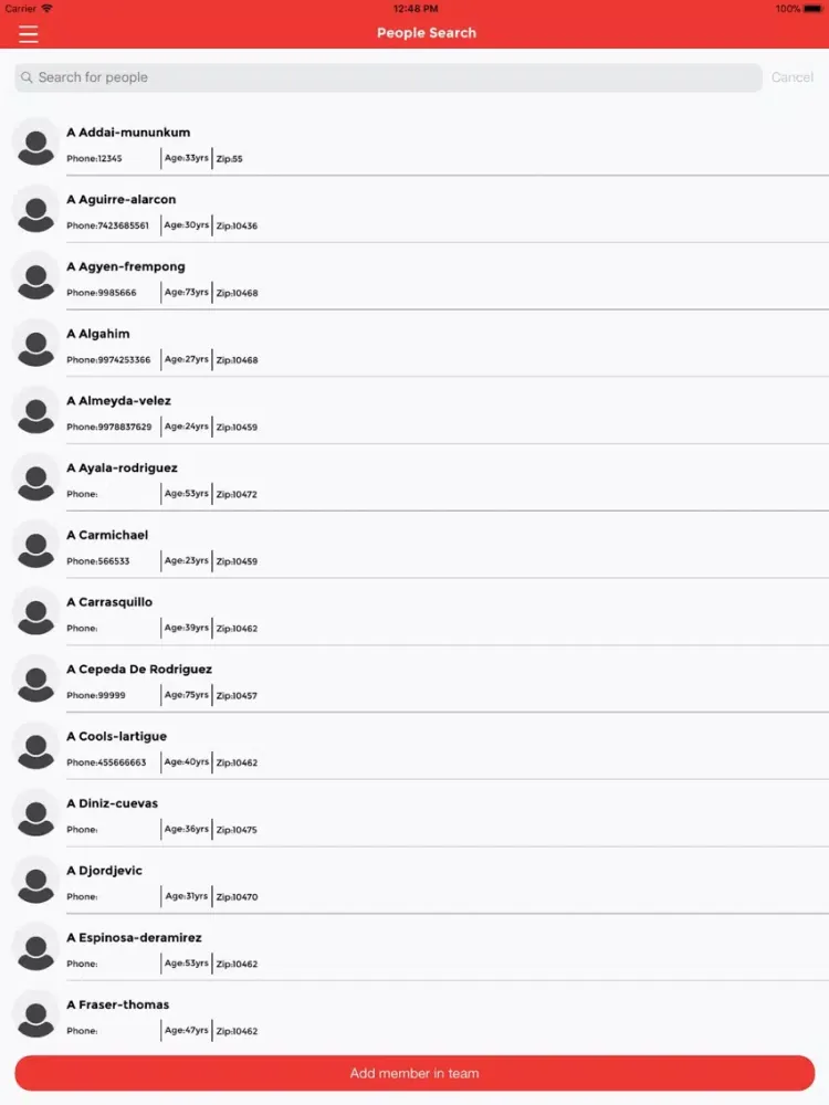 Comunidad Unida del Bronx iPad  Screenshots