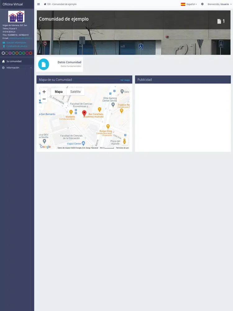 Zrzuty ekranu Comunidad de Vecinos OV iPad 