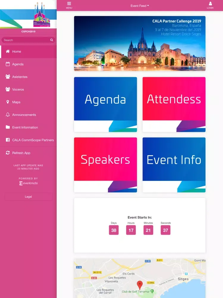 CSPCH 2019 iPad  Screenshots