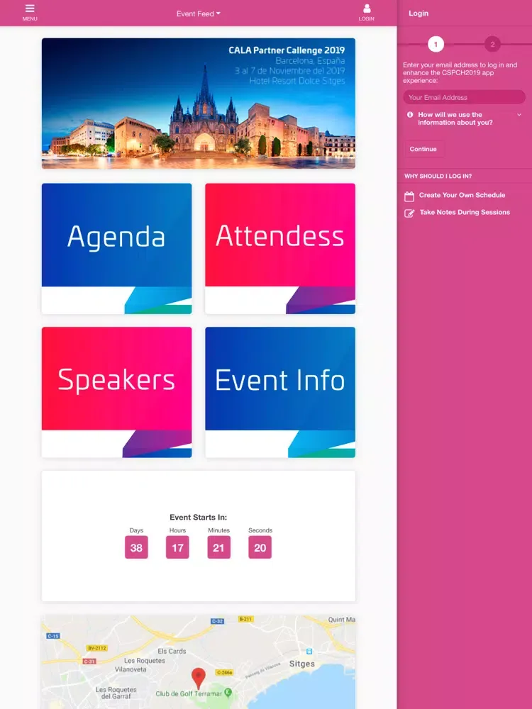 CSPCH 2019 iPad  Screenshots