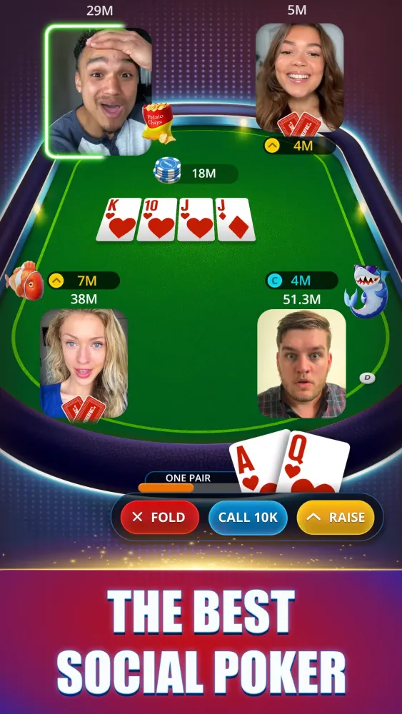 Poker Face: Texas Holdem Poker应用截图