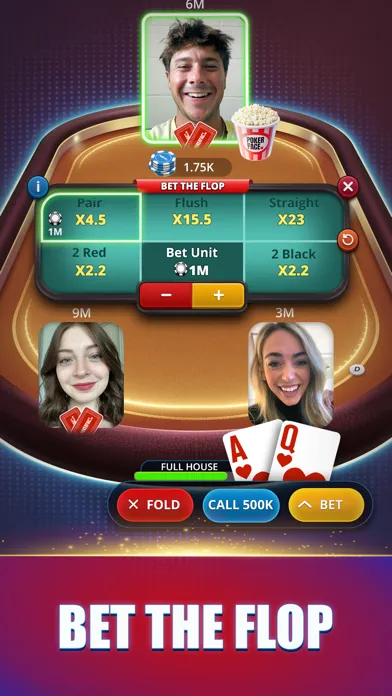 Ảnh chụp màn hình của Poker Face: Texas Holdem Live