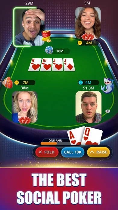 Ảnh chụp màn hình của Poker Face: Texas Holdem Live