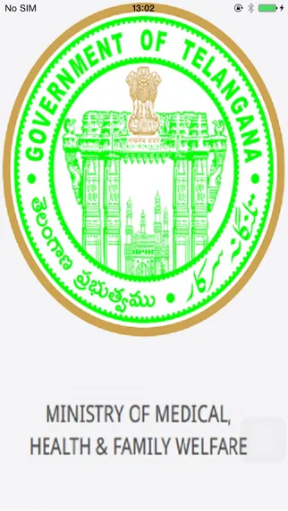 Capturas de tela do Ministry of Health Telangana
