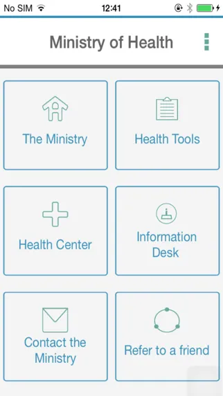 Capturas de tela do Ministry of Health Telangana