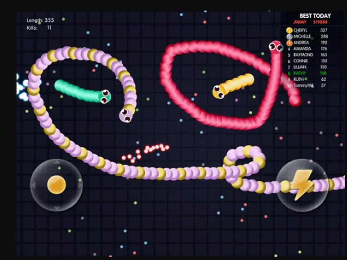 Worm Mania 2017 iPad  Screenshots
