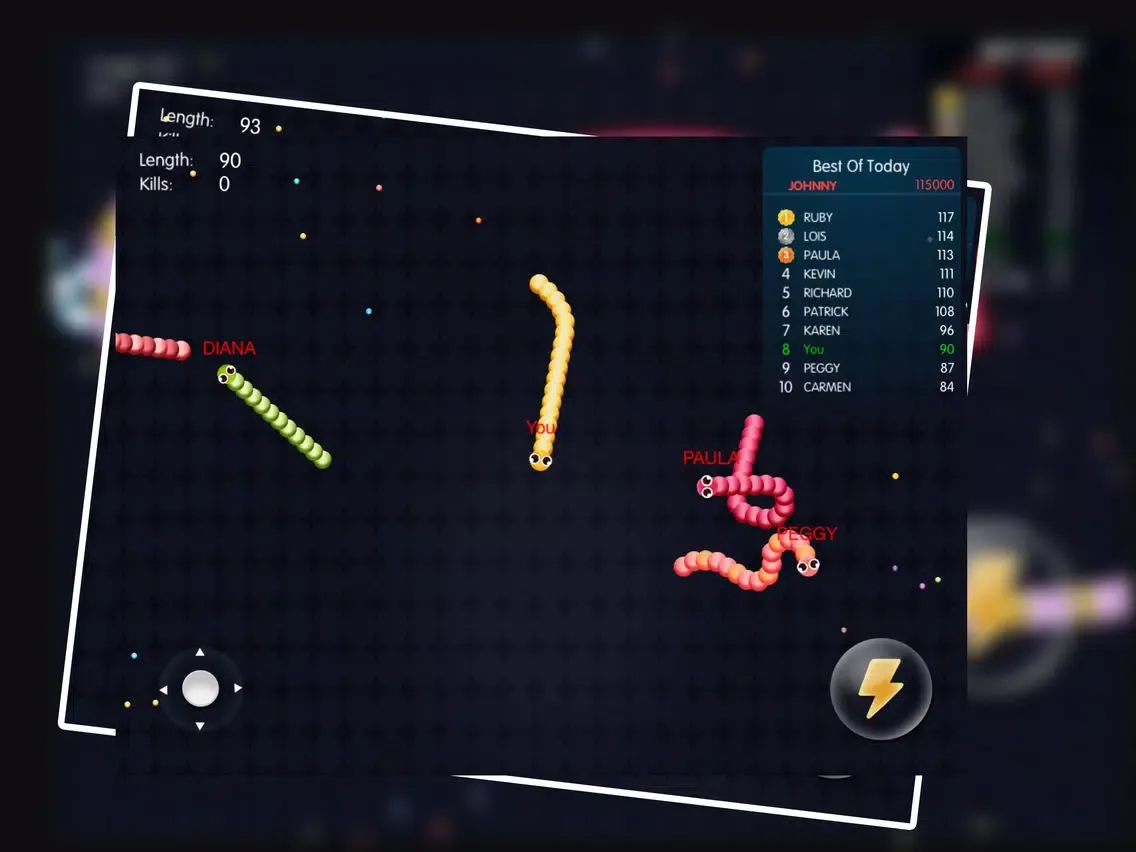 Worm Mania 2017 iPad  Screenshots