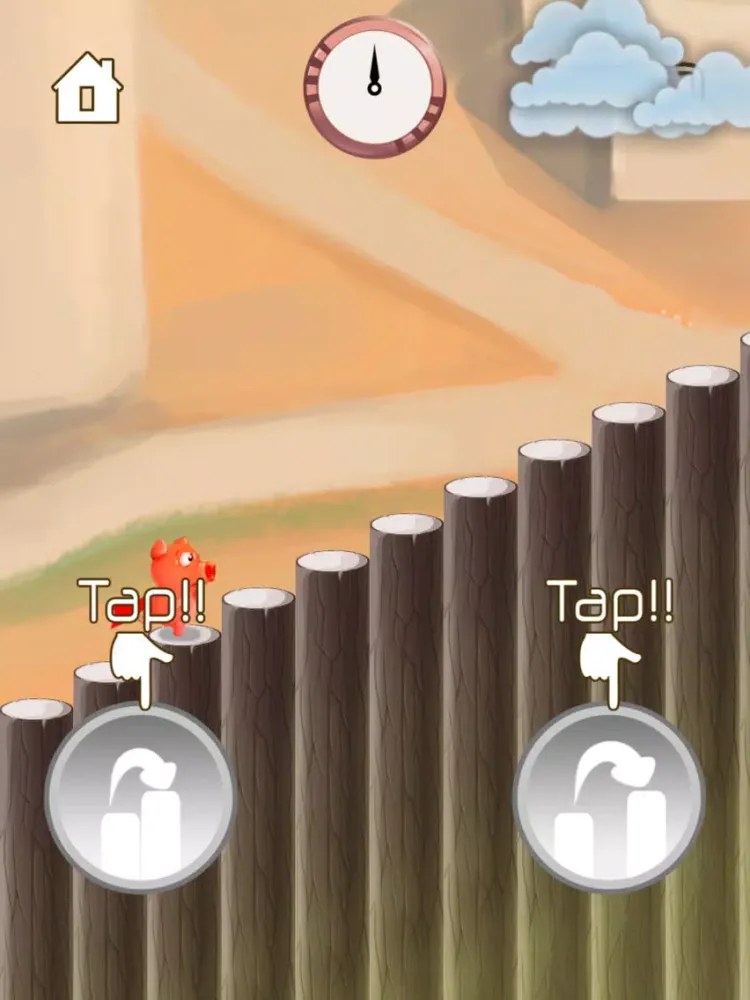 Jumpy Pig - Jump and Jump for Fun iPad 应用截图