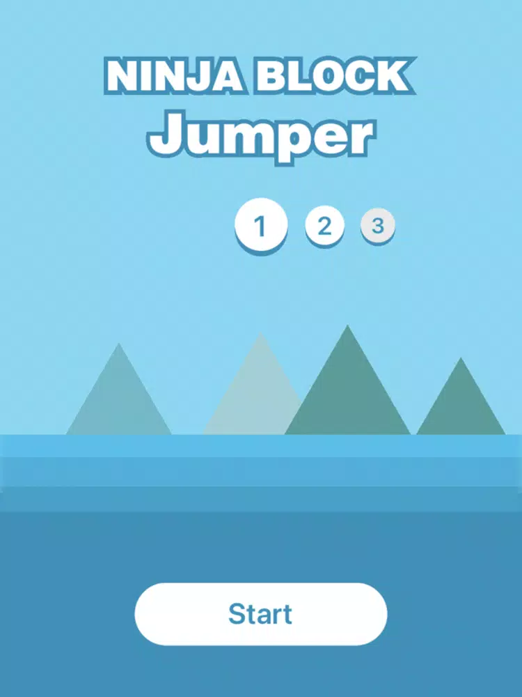 Ninja Block Jumper iPad 應用截圖