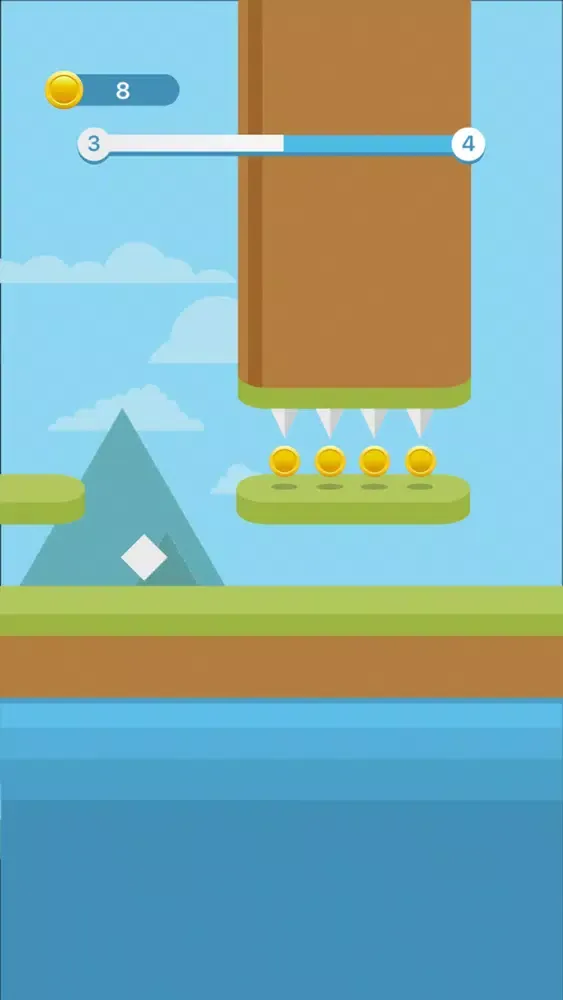 ภาพหน้าจอของ Ninja Block Jumper