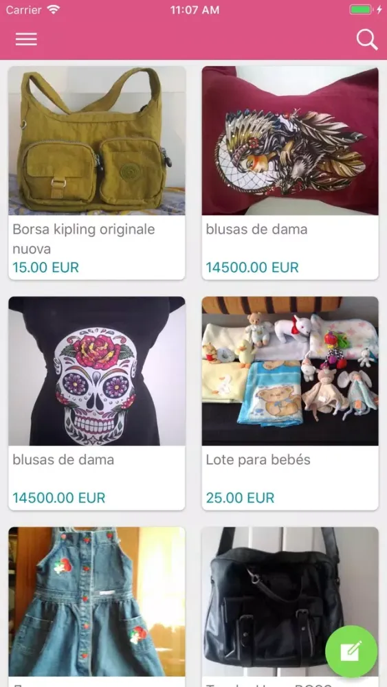 Ảnh chụp màn hình của Second Hand Clothes