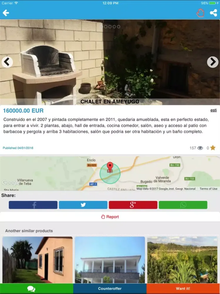 Apartament Renting iPad  स्क्रीनशॉट