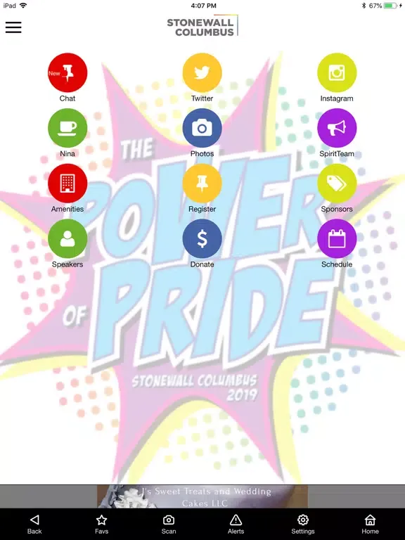 ภาพหน้าจอของ Stonewall Columbus iPad 
